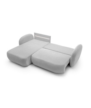 Narożnik wolnostojący OLIO układ Lewy w tkaninie Aragon 80