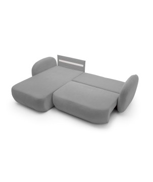 Narożnik wolnostojący OLIO układ Lewy w tkaninie Aragon 93