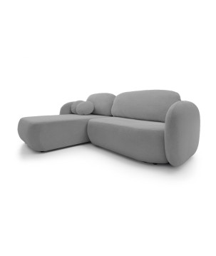 Narożnik wolnostojący OLIO układ Lewy w tkaninie Aragon 93