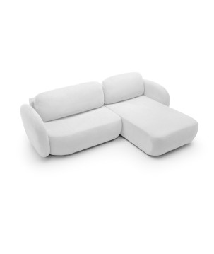 Narożnik wolnostojący OLIO układ Prawy w tkaninie Aragon 01