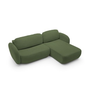 Narożnik wolnostojący OLIO układ Prawy w tkaninie Aragon 39