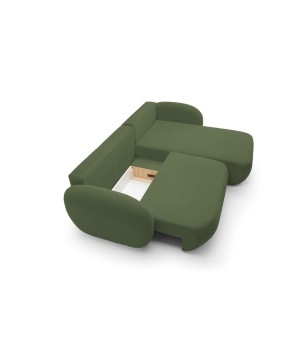 Narożnik wolnostojący OLIO układ Prawy w tkaninie Aragon 39