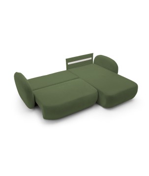 Narożnik wolnostojący OLIO układ Prawy w tkaninie Aragon 39