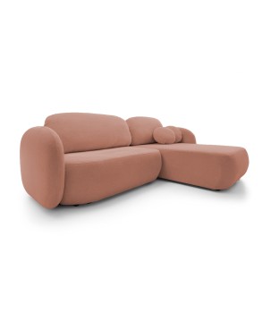 Narożnik wolnostojący OLIO układ Prawy w tkaninie Aragon 59