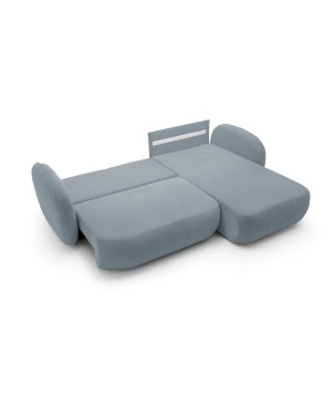 Narożnik wolnostojący OLIO układ Prawy w tkaninie Aragon 72