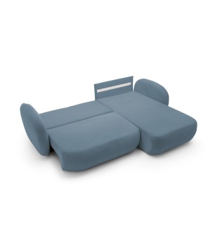 Narożnik wolnostojący OLIO układ Prawy w tkaninie Aragon 74