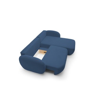 Narożnik wolnostojący OLIO układ Prawy w tkaninie Aragon 79