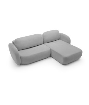 Narożnik wolnostojący OLIO układ Prawy w tkaninie Aragon 90