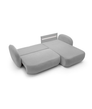 Narożnik wolnostojący OLIO układ Prawy w tkaninie Aragon 90