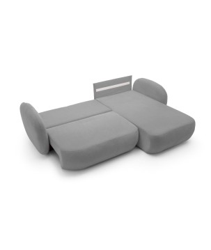 Narożnik wolnostojący OLIO układ Prawy w tkaninie Aragon 93