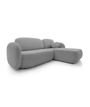 Narożnik wolnostojący OLIO układ Prawy w tkaninie Aragon 93