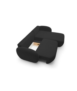 Narożnik wolnostojący OLIO układ Prawy w tkaninie Aragon 99