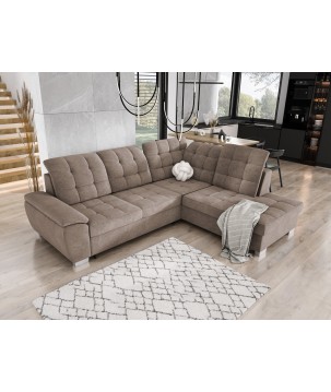 Narożnik wolnostojący LOTTA układ-L Prawy Tkanina Asti 03