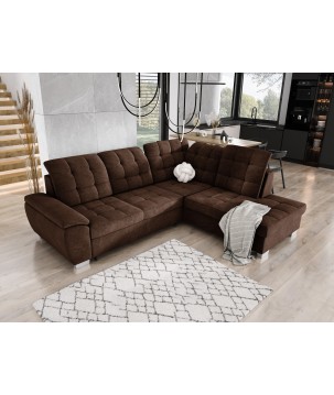 Narożnik wolnostojący LOTTA układ-L Prawy Tkanina Asti 07