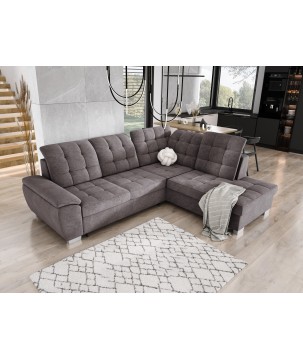 Narożnik wolnostojący LOTTA układ-L Prawy Tkanina Asti 19