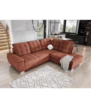 Narożnik wolnostojący LOTTA układ-L Prawy Tkanina Asti 22