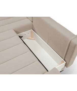 Narożnik wolnostojący BALOO Lewy w tkaninie LAMBI 08