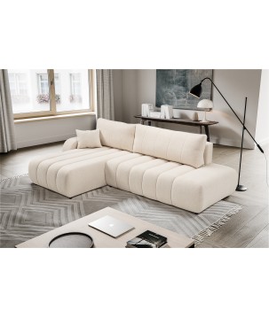 Narożnik wolnostojący BALOO Lewy w tkaninie LAMBI 12