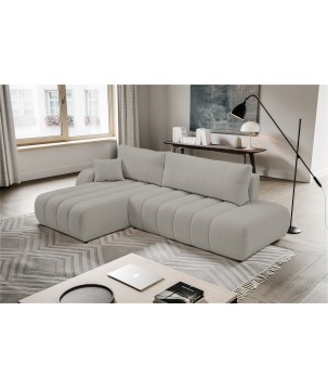 Narożnik wolnostojący BALOO Lewy w tkaninie LAMBI 17