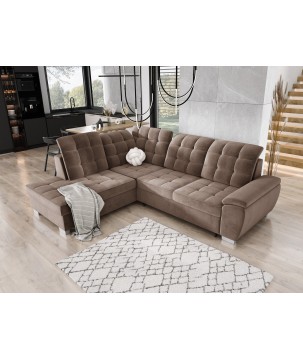 Narożnik wolnostojący LOTTA układ-L Lewy Tkanina Salvador 03