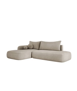 Narożnik wolnostojący BABU układ-L Lewy Tkanina CLOUD 03