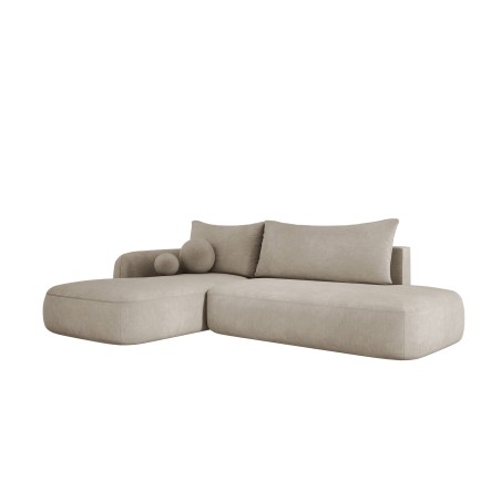 Narożnik wolnostojący BABU układ-L Lewy Tkanina CLOUD 03