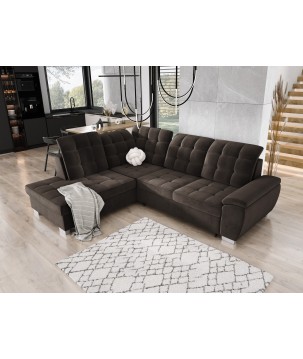 Narożnik wolnostojący LOTTA układ-L Lewy Tkanina Salvador 04