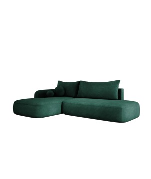 Narożnik wolnostojący BABU układ-L Lewy Tkanina CLOUD 39