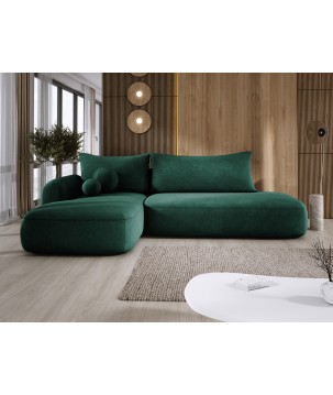 Narożnik wolnostojący BABU układ-L Lewy Tkanina CLOUD 39