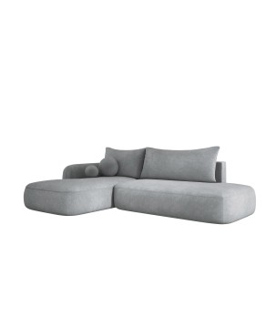 Narożnik wolnostojący BABU układ-L Lewy Tkanina CLOUD 81