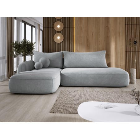 Narożnik wolnostojący BABU układ-L Lewy Tkanina CLOUD 81