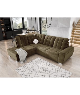 Narożnik wolnostojący LOTTA układ-L Lewy Tkanina Salvador 10