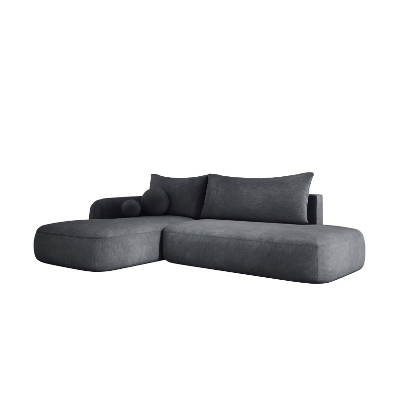 Narożnik wolnostojący BABU układ-L Lewy Tkanina CLOUD 91