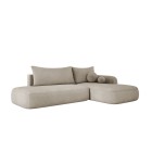 Narożnik wolnostojący BABU układ-L Prawy Tkanina CLOUD 03