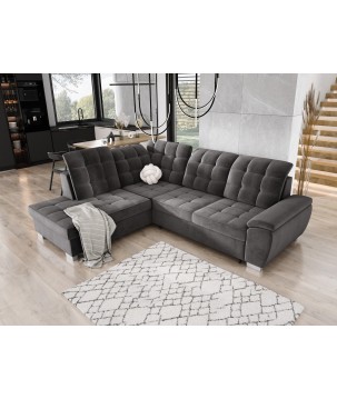 Narożnik wolnostojący LOTTA układ-L Lewy Tkanina Salvador 16