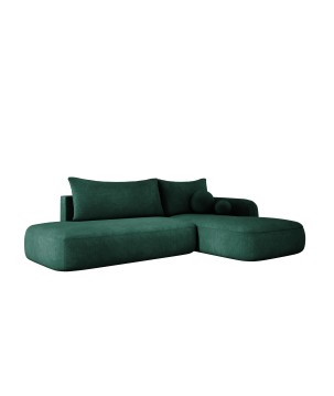 Narożnik wolnostojący BABU układ-L Prawy Tkanina CLOUD 39