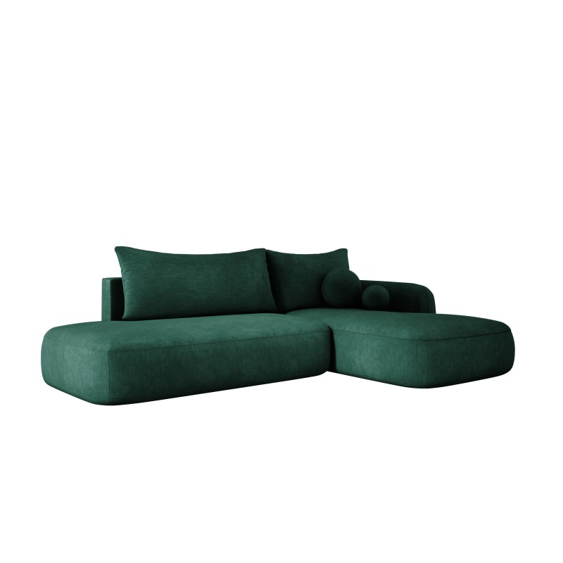 Narożnik wolnostojący BABU układ-L Prawy Tkanina CLOUD 39