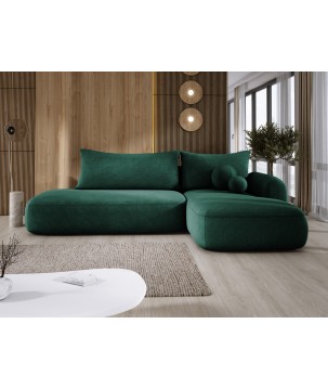 Narożnik wolnostojący BABU układ-L Prawy Tkanina CLOUD 39