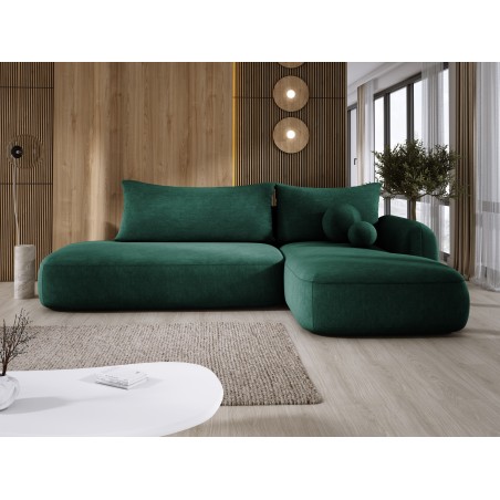 Narożnik wolnostojący BABU układ-L Prawy Tkanina CLOUD 39