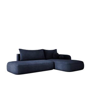 Narożnik wolnostojący BABU układ-L Prawy Tkanina CLOUD 79