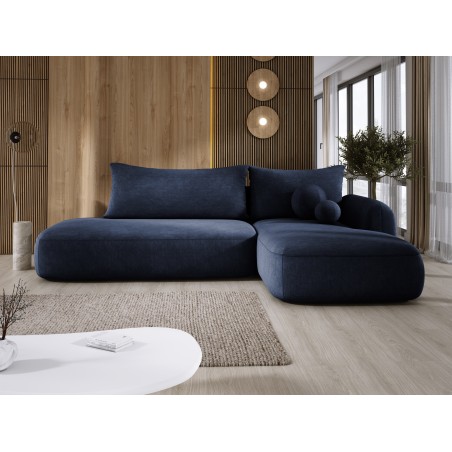 Narożnik wolnostojący BABU układ-L Prawy Tkanina CLOUD 79