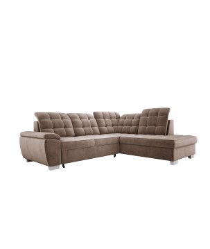 Narożnik wolnostojący LOTTA układ-L Prawy Tkanina Salvador 03