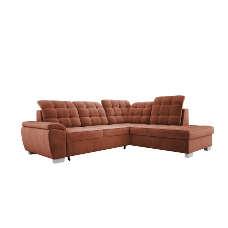 Narożnik wolnostojący LOTTA układ-L Prawy Tkanina Salvador 07