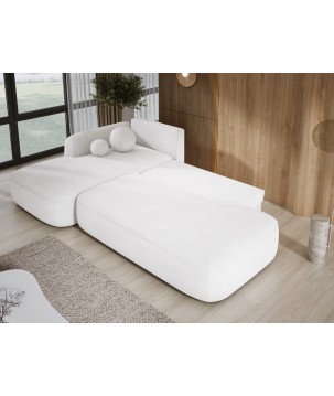 Narożnik wolnostojący BABU układ-L Lewy Tkanina NOWORNEVER 01