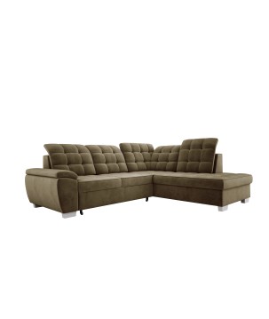 Narożnik wolnostojący LOTTA układ-L Prawy Tkanina Salvador 10