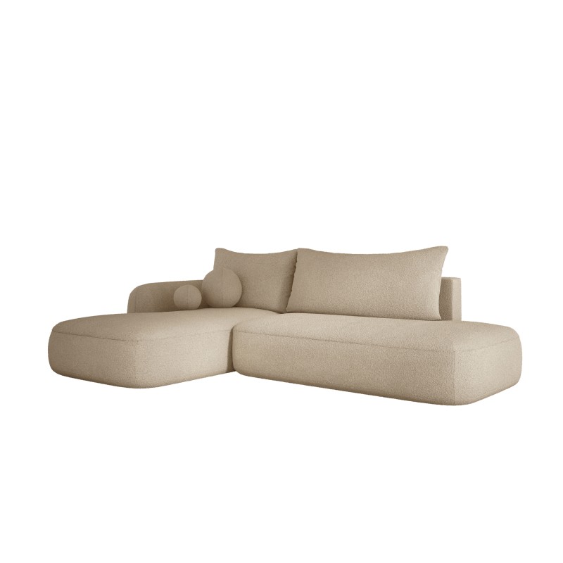 Narożnik wolnostojący BABU układ-L Lewy Tkanina NOWORNEVER 06