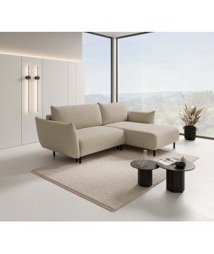 Narożnik wolnostojący ADEL Prawy w tkaninie ANTHOLOGY 02