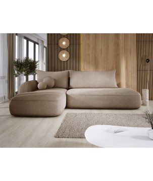 Narożnik wolnostojący BABU układ-L Lewy Tkanina NOWORNEVER 37