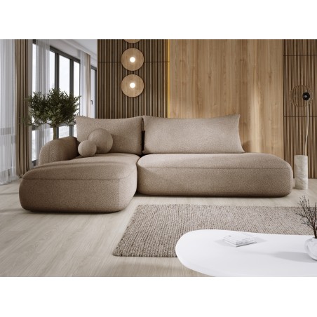 Narożnik wolnostojący BABU układ-L Lewy Tkanina NOWORNEVER 37