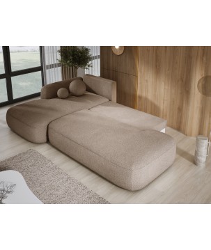 Narożnik wolnostojący BABU układ-L Lewy Tkanina NOWORNEVER 37